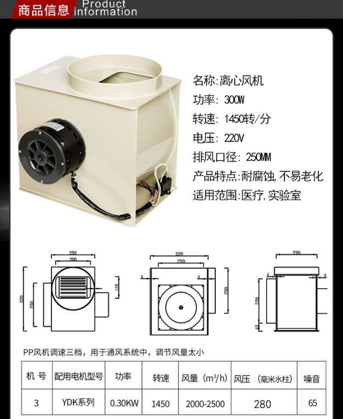离心风机详情 离心风机详情